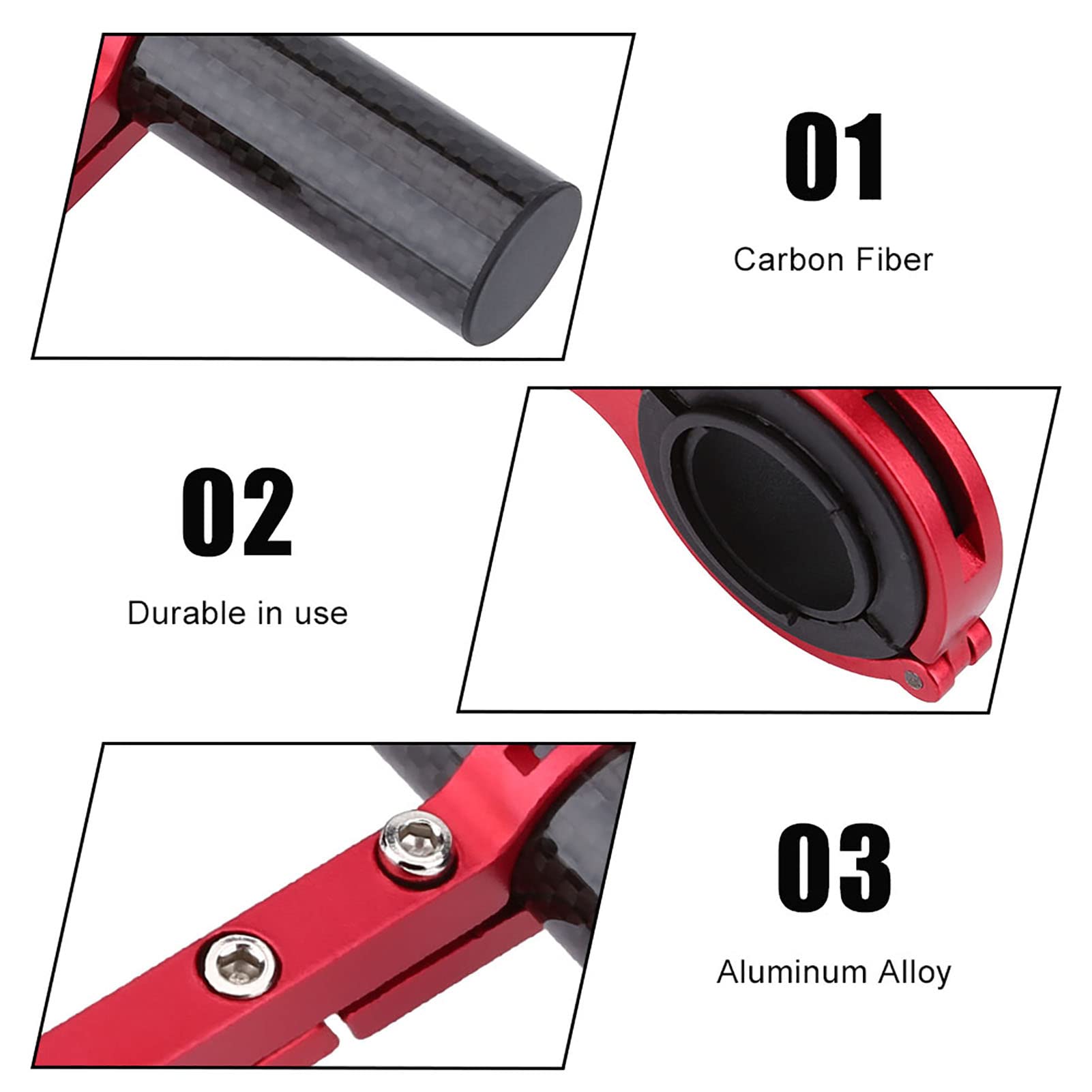 Cocosity Rallonge de guidon de vélo Extension de guidon de vélo