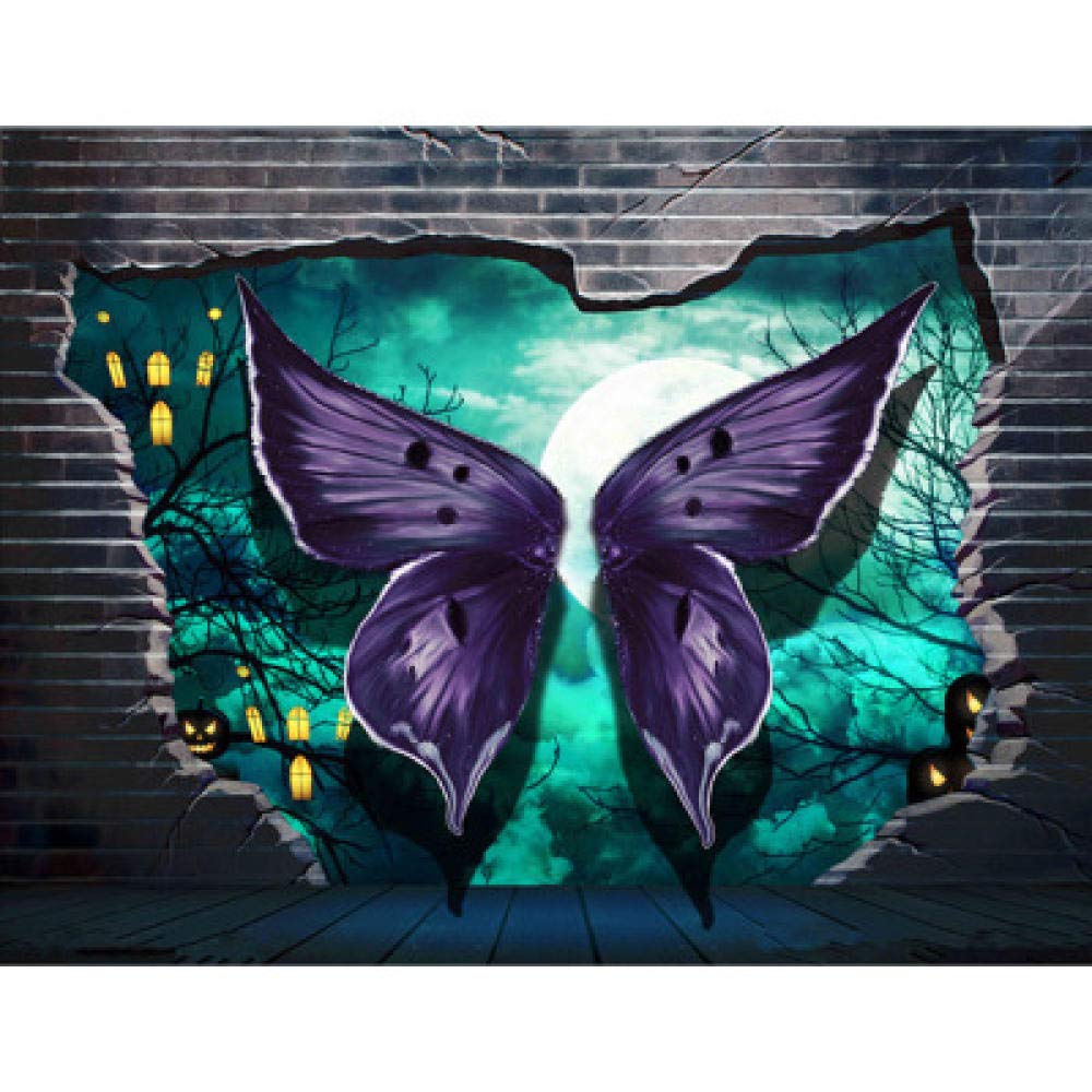 Peinture de diamant diamant bricolage cassé noir - Broderie 50x60cm