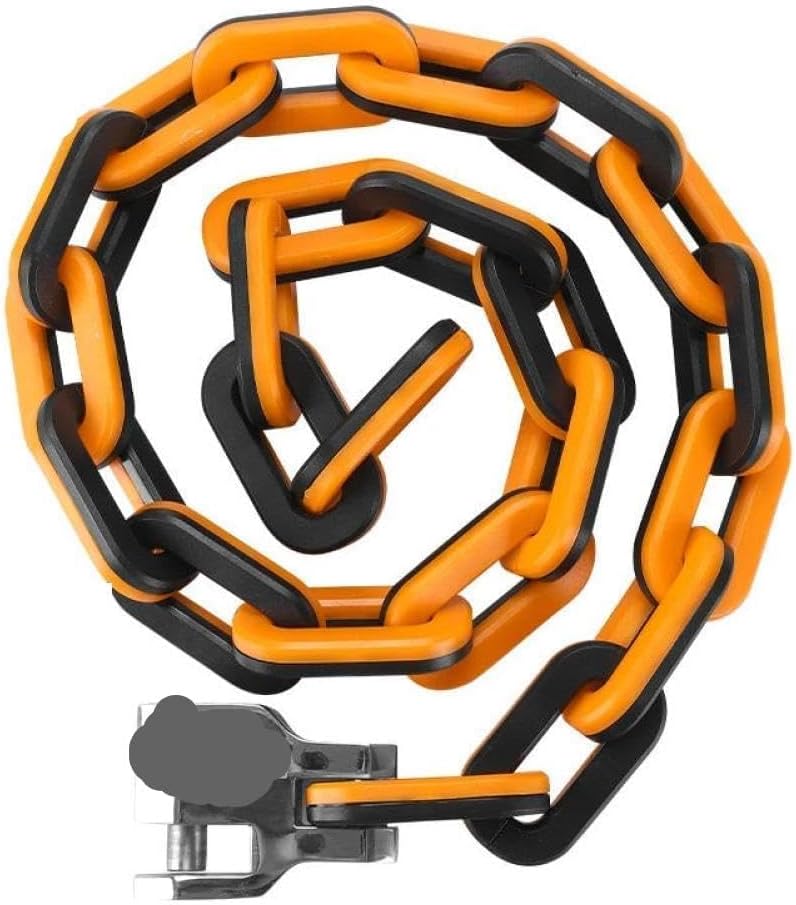 Bicycle Chain Lock MTB Road Bike Heavy Duty Anti Theft Lock for Motorcycle Lengthen Thicken Chain Anti Rust