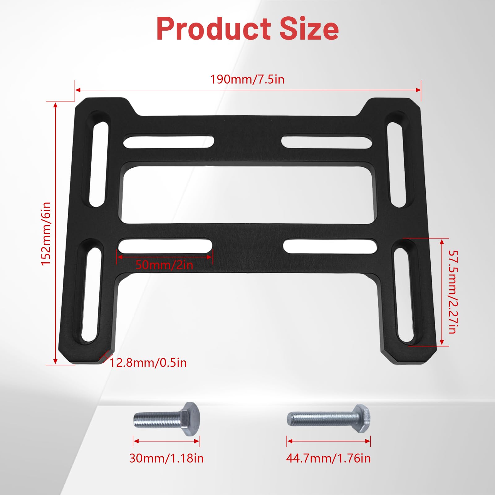 Amazon.com: AKSGKGQ Motor Engine Mounting Plate Light Weight for