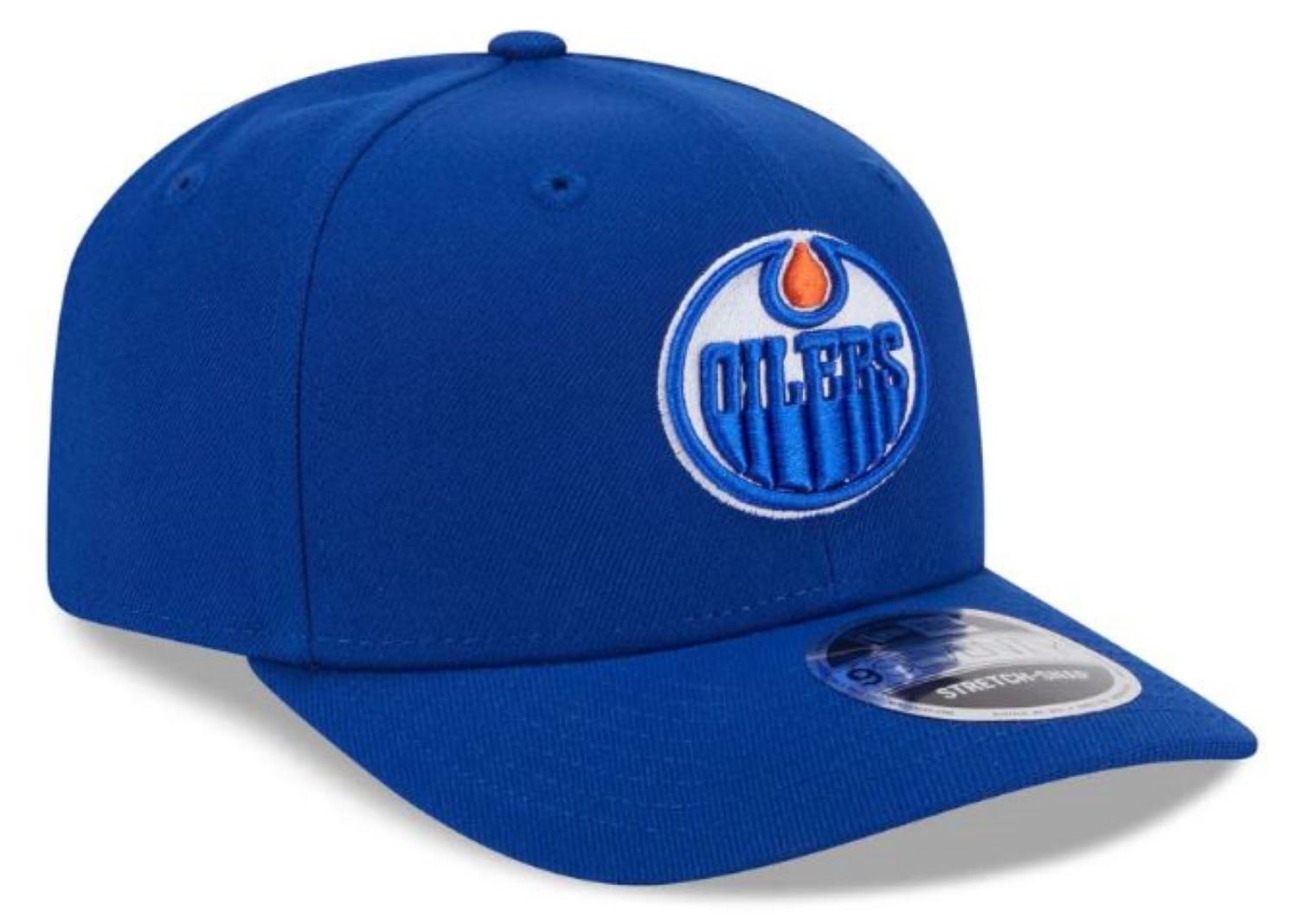 Stretch-Snap Mütze mit Edmonton Oilers Logo von New Era