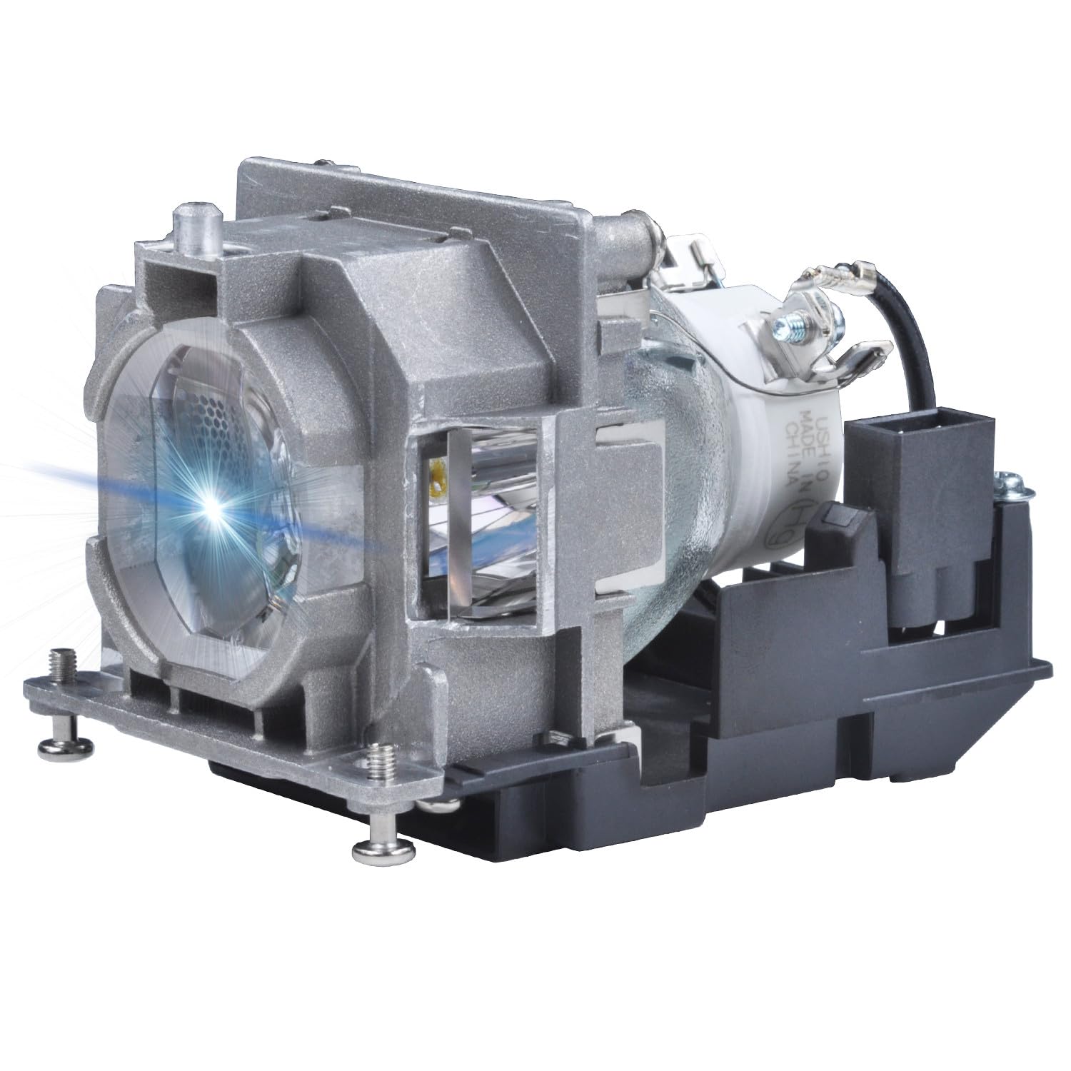 AWO Original NSHA300W Lamp Bulb for 22040013 with Housing for Eiki EK-308U,EK-309W Projectors