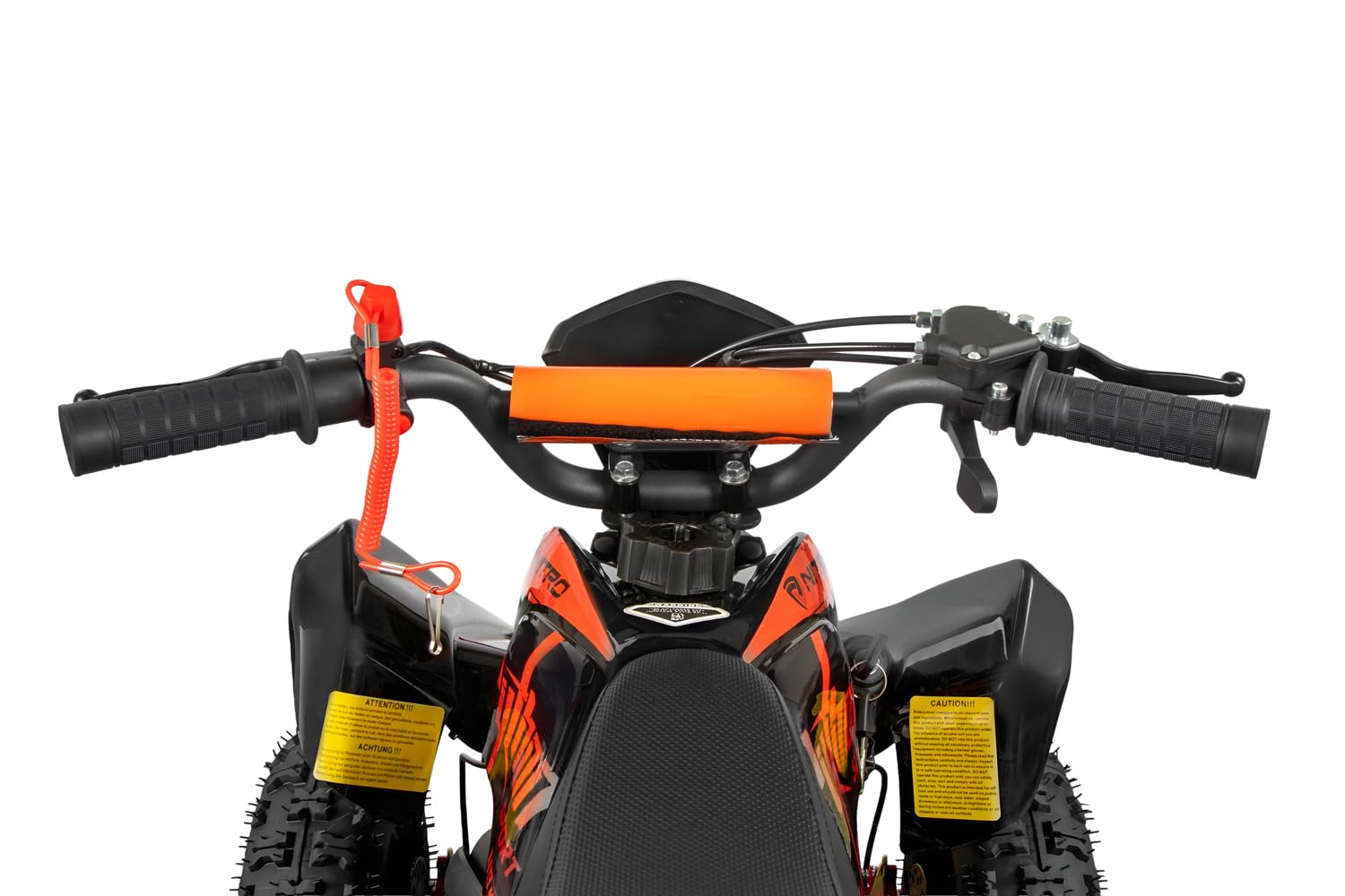 Python Sport X-Tire 49cc Mini Kinderquad 6 Zoll 2-Takt Automatik Quad Drossel Easy Starter (Grün)