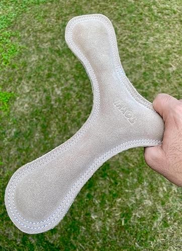 Miniatura 5 de Toyvi - Juguetes de piel de ante natural para perros de razas medianas a grandes, juguetes masticables de limpieza dental, reduce el aburrimiento,