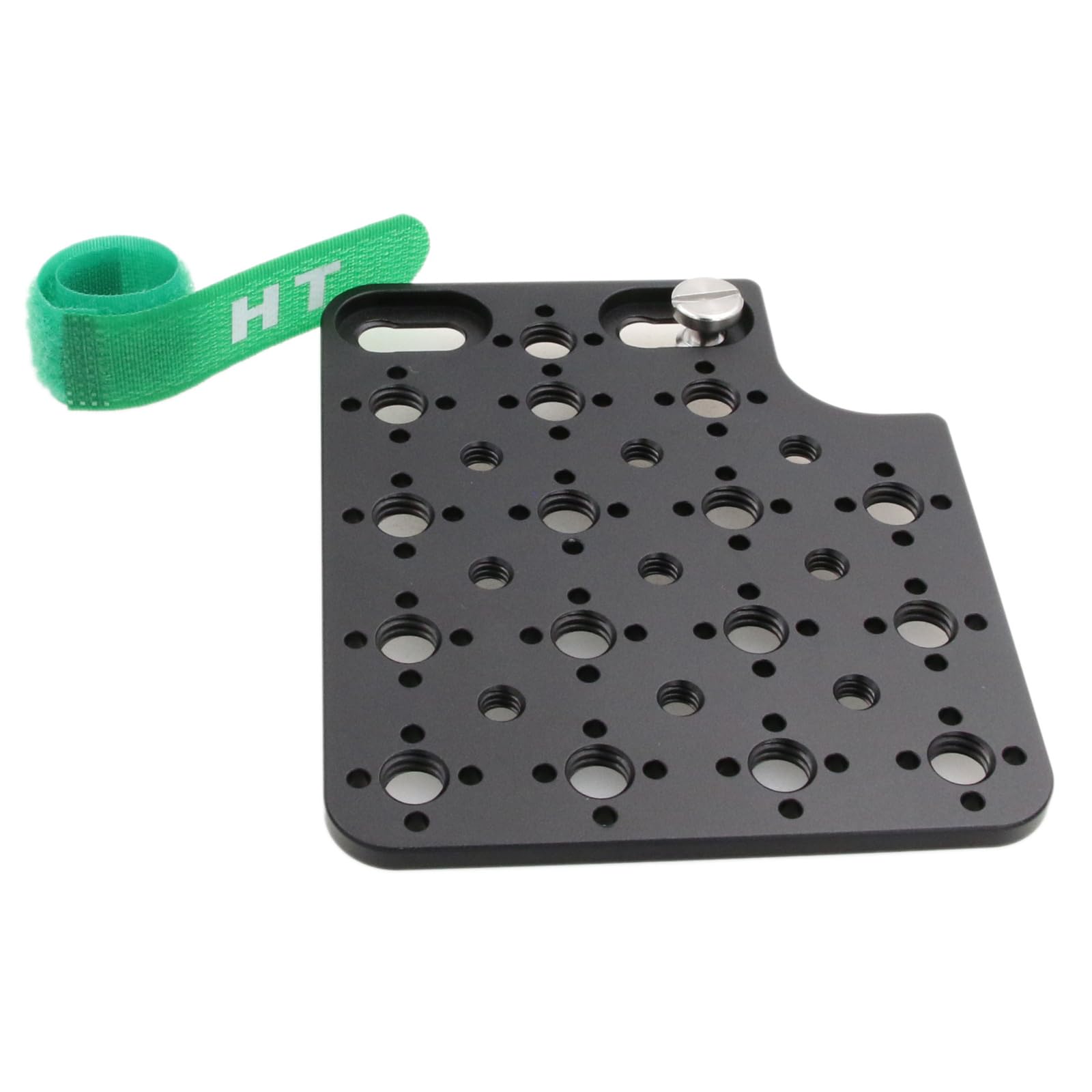 HangTon Placa De Queso Para Cámara Montaje Lateral Para ARRI Alexa Mini LF Teradek Vaxis Rig Follow Focus Motor Con Rosca De 3/8" 1/4" (negro