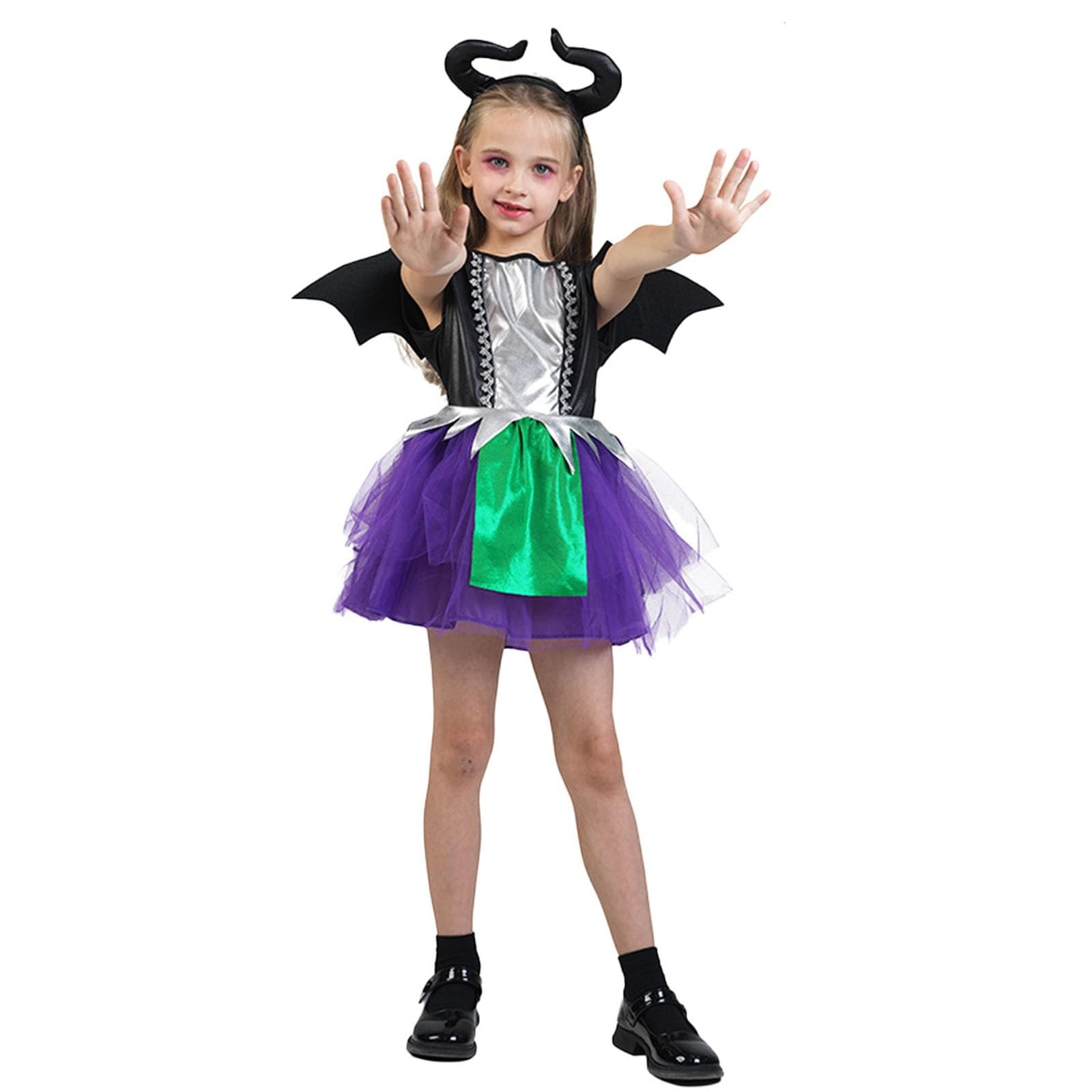 Generisch Elegante Halloween-Prinzessinnen: Kinderkostüm für Bühnenauftritte, Kostümpartys andere Festliche Anlässe