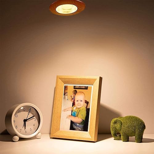 Miniatura 7 de Paquete de 4 bombillas halógenas GU10, luz blanca cálida, regulable, bombillas halógenas GU10120V 50W, bombilla MR16 con cubierta de vidrio