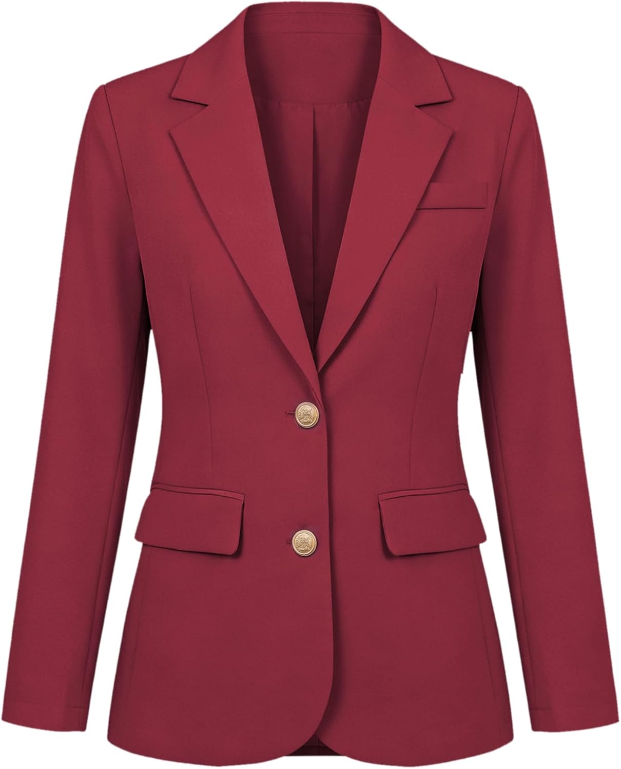 Allegra K Blazers for Women's Business Casual Single Breasted Work Jacket Office Suit