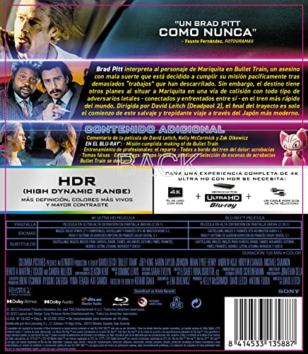 Bullet Train combo premium de dos discos con máxima nitidez visual 3