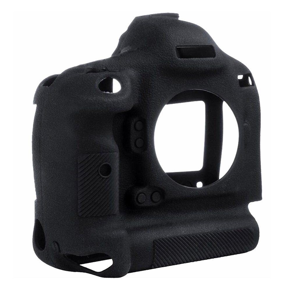 Market&YCY Custodia protettiva in silicone per fotocamera protettiva della fotocamera professionale, Per Canon 1DX - Nero