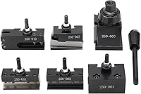 Vista 1 de Toolly 0XA Wedge Type Quick Change Tool Post Set para Mini Torno de hasta 6-9 pulgadas Swing OXA Tool POST