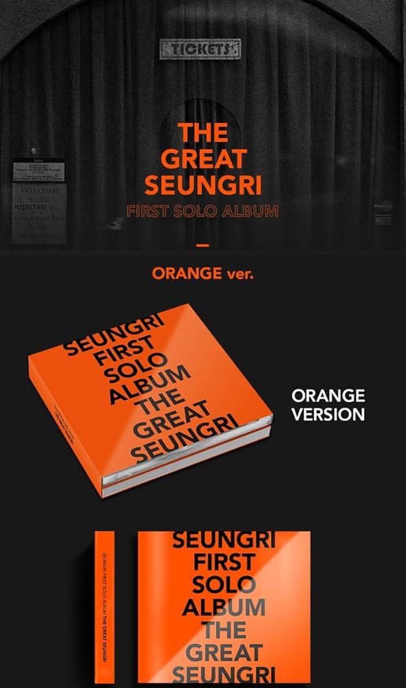 Amazon.co.jp: ORANGE Ver / BIGBANG SEUNGRI SOLO ALBUM [The