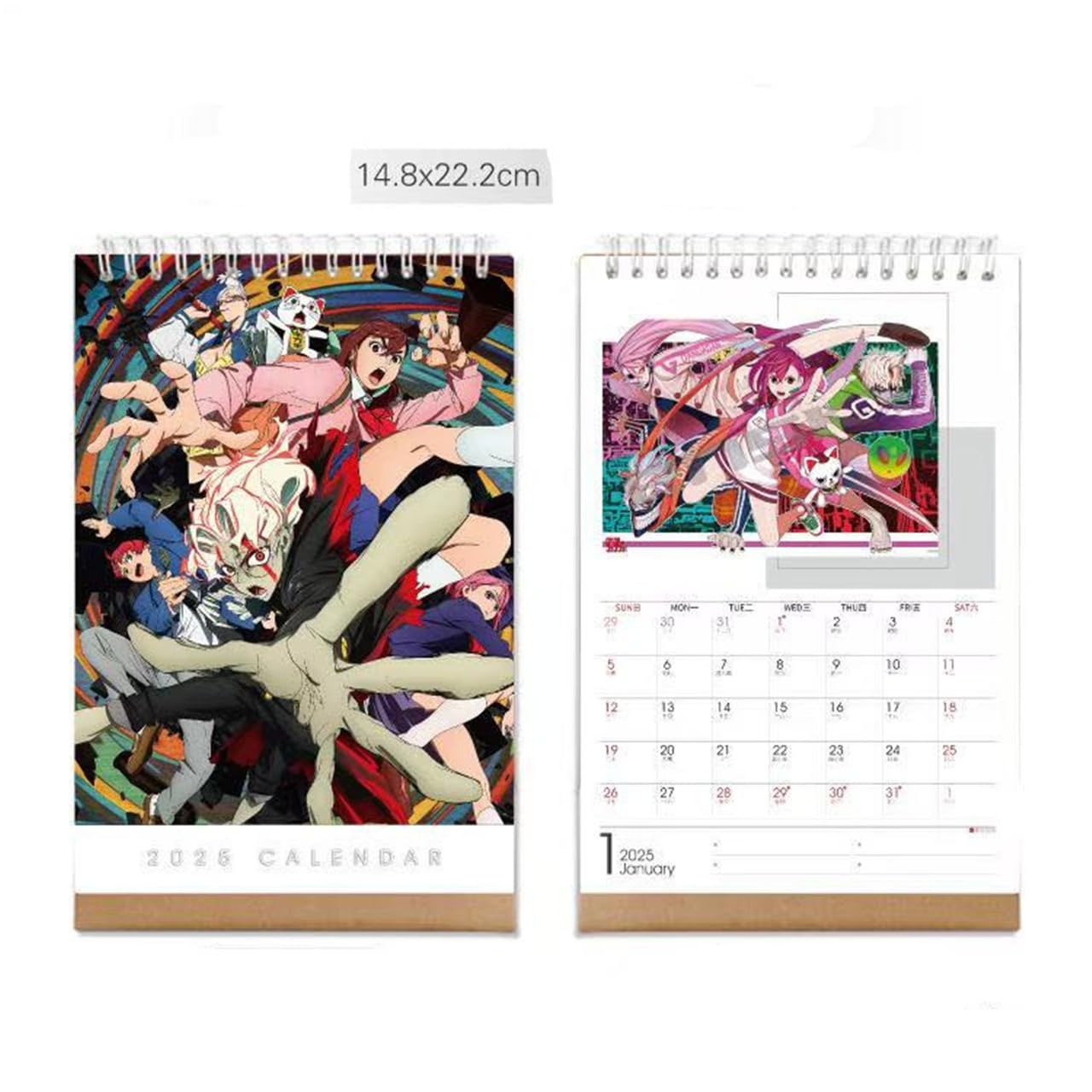 Amazon.co.jp: 卓上カレンダー ダンダダン グッズ 2026年 綾瀬桃 高倉