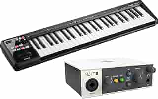 Amazon.co.jp: Roland/A-49 BK + Universal Audio/Volt 1 USB