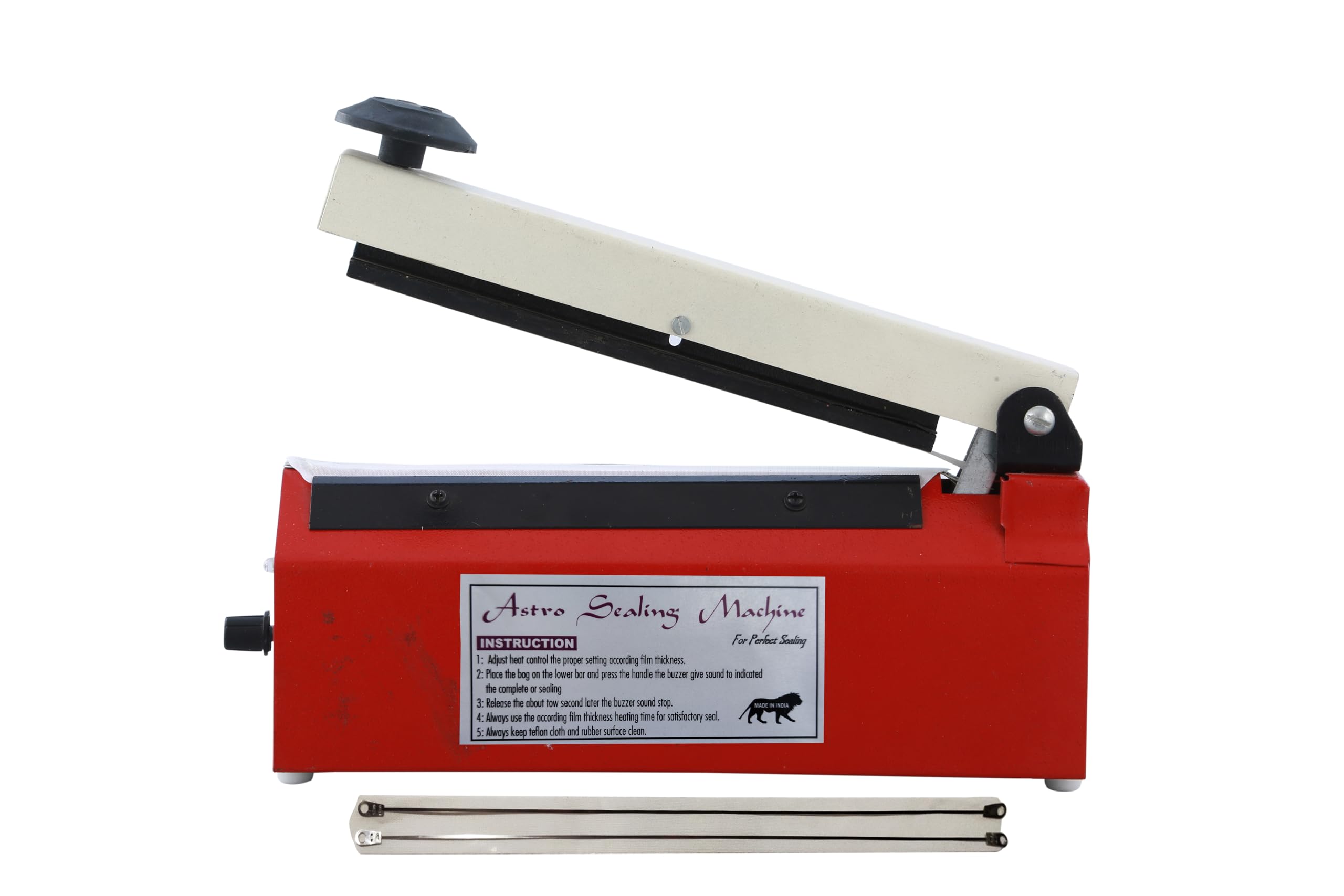 Astro Poly Bag Sealing Packing Machine 8 Inch | Beep Function | Plastic Packing Machine | Plastic Bag Sealing Machine | Heat Sealer Machine | Pepcsi pouch cutting packing-image-39