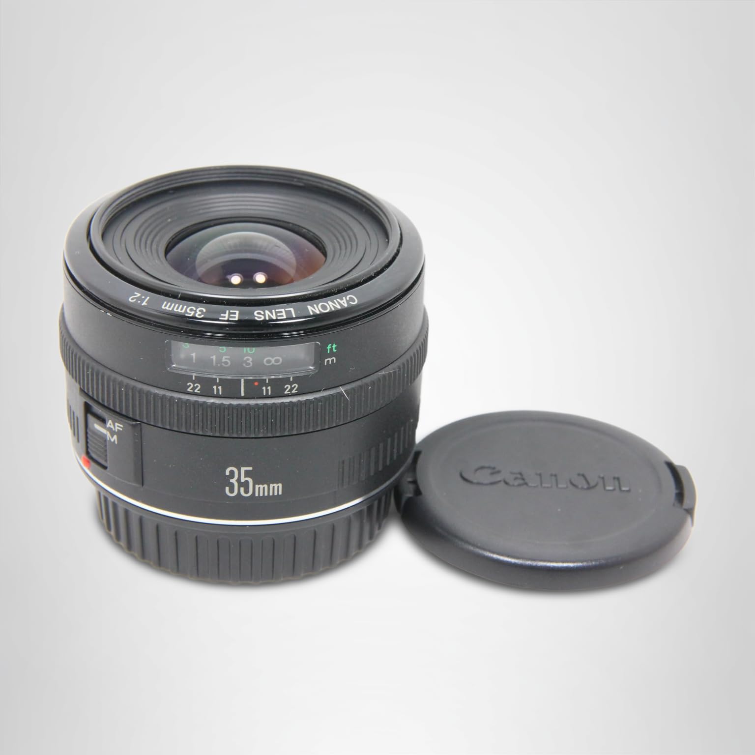 キヤノン EF35mm F2 単焦点レンズ 中古美品