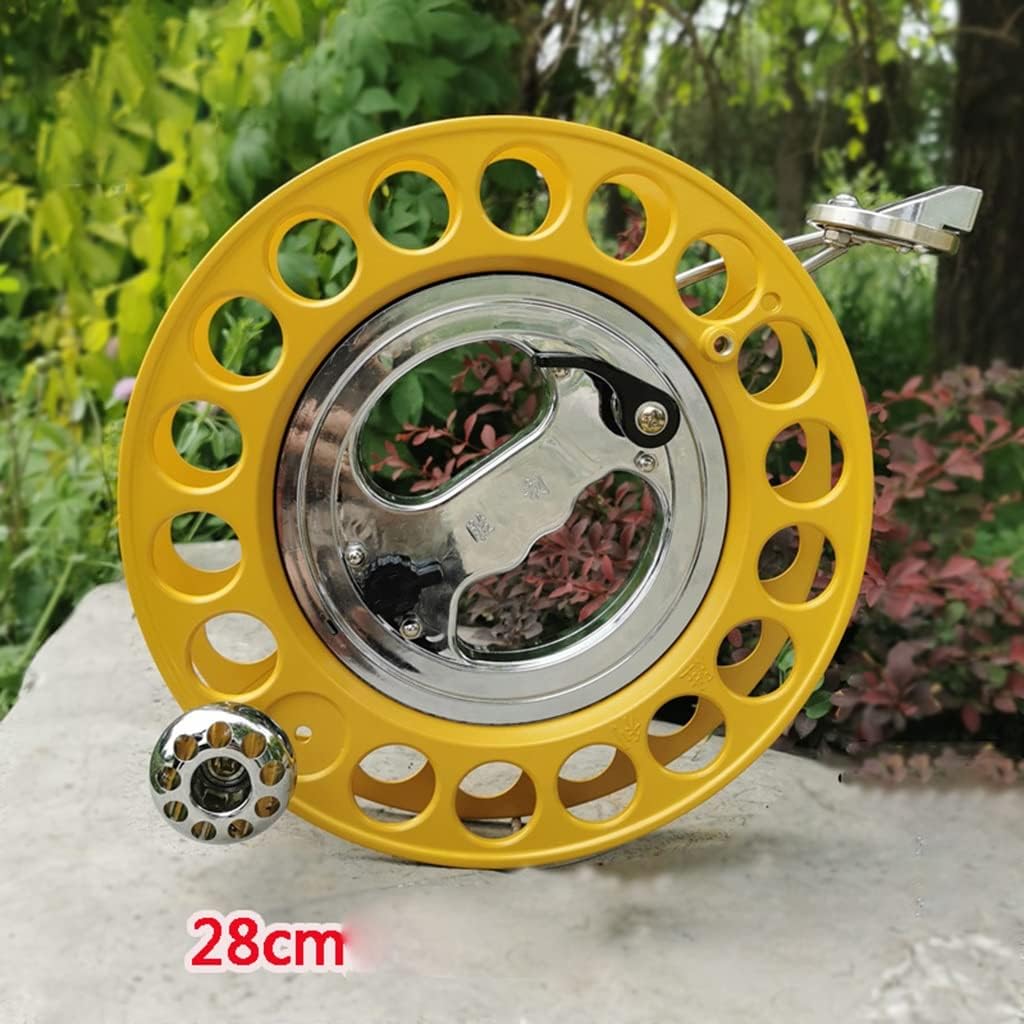 Kite Reel Winder, Kites Professional Reel Grip Wheel Handle,Wind Spinner,Lock Function Outdoor,for Kids and Adults