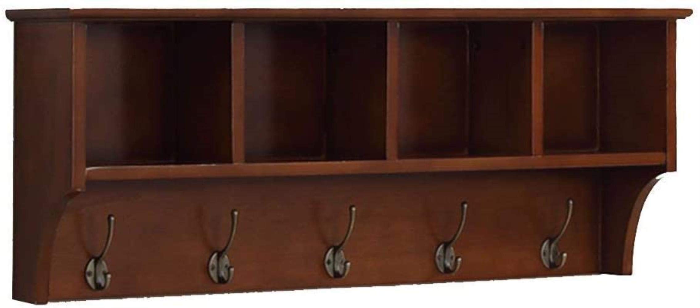 Patère murale en bois pour entrée et salon afin d'organiser vos vêtements