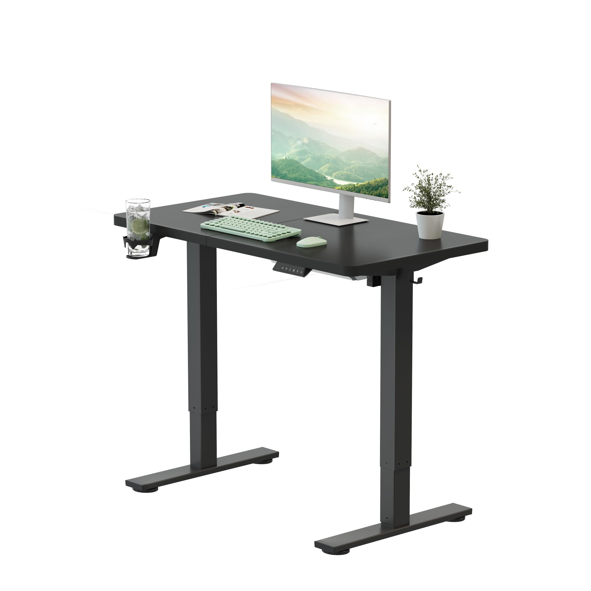 Amazon | SANODESK 電動昇降式デスク E150 高さ調節デスク