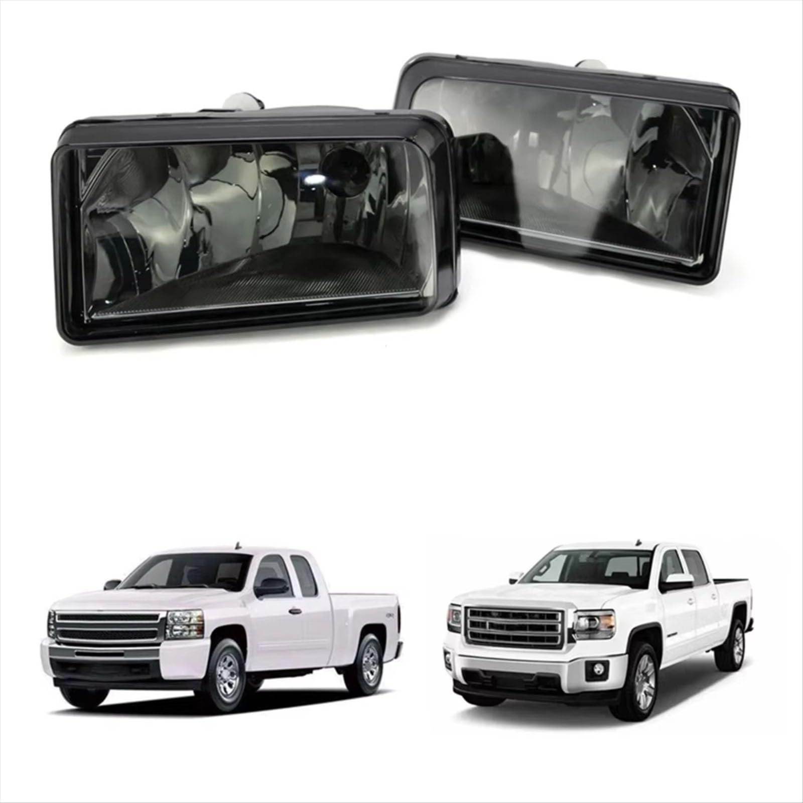 Auto Gruppo fendinebbia Compatibile con Chevrolet per Suburban 1500 2007 2008 2009 2010 2011 2012 2013 2014 Automobile Lampada della Luce di Nebbia GM2592160