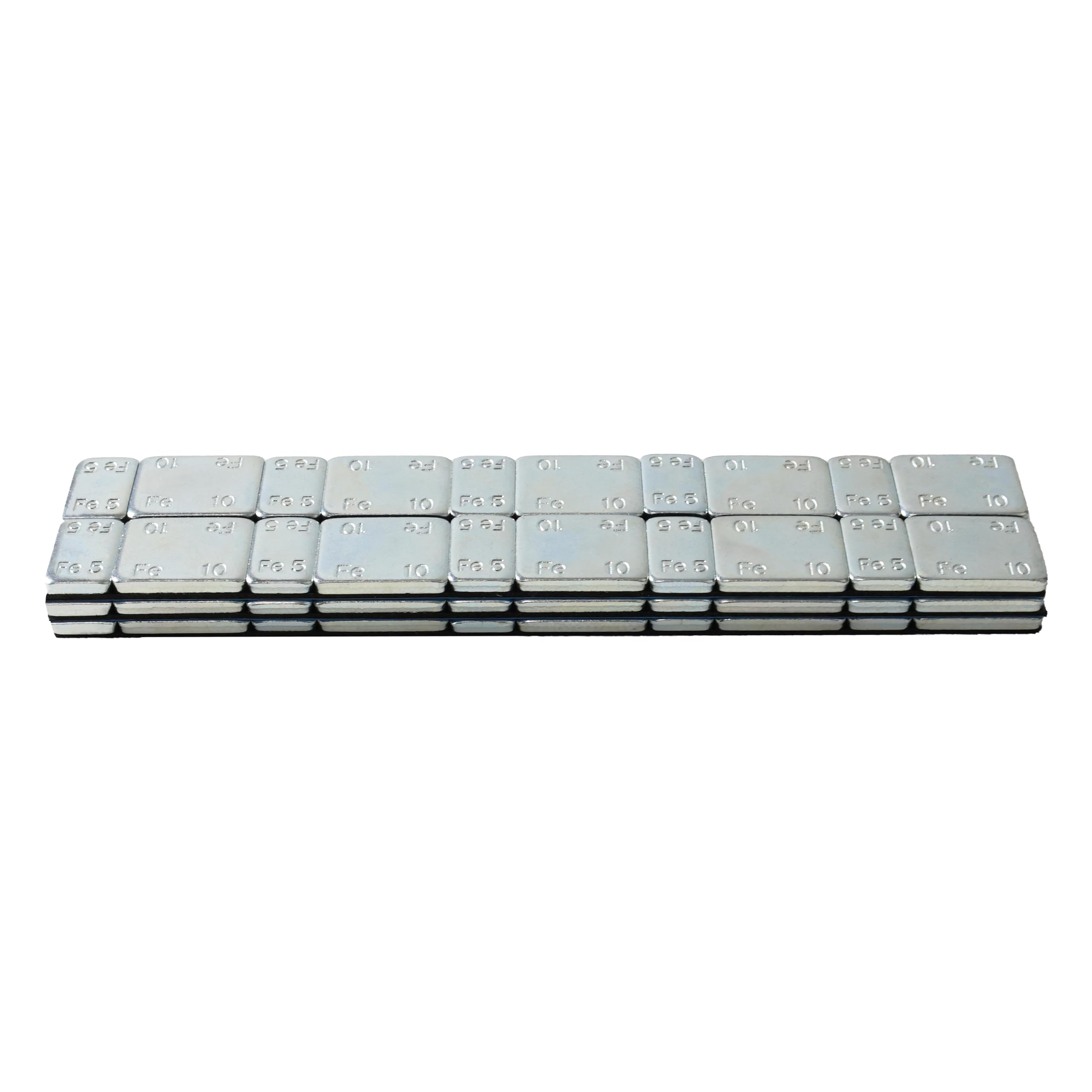 WW-15RS60 Pesi per Equilibratura Pneumatici,60 Pezzi (10g+5g) x5 Zincati Camion 'Automobile Pneumatico Ruota di Bilanciamento Strisce