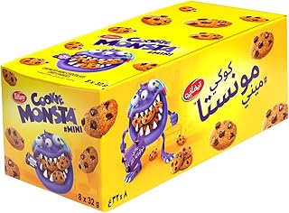 Cookie Monsta Mini Chocolate Chip Cookies Original 8X32g