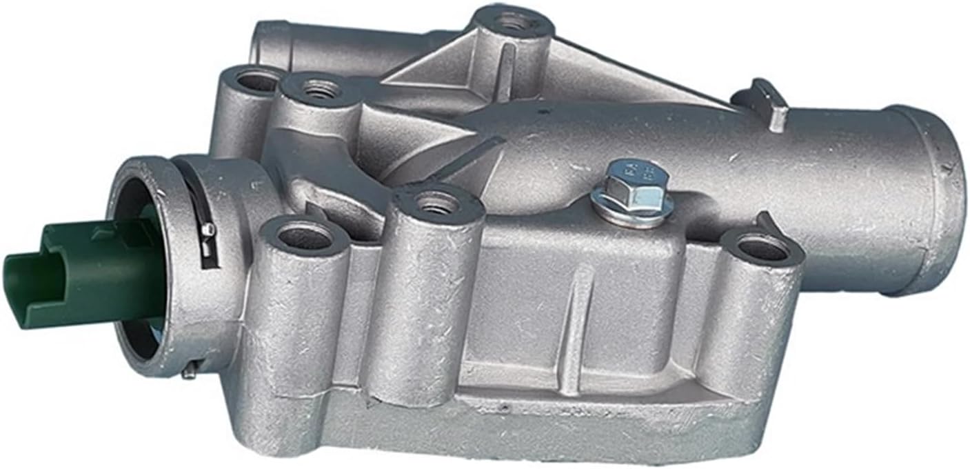 Car Temperature Control Thermostat with Housing Cover Engine Coolant Compatible for 206 207 307 308 1007 1336Z0 1336.Z0 Engine Coolant Thermostat Housing Assembly