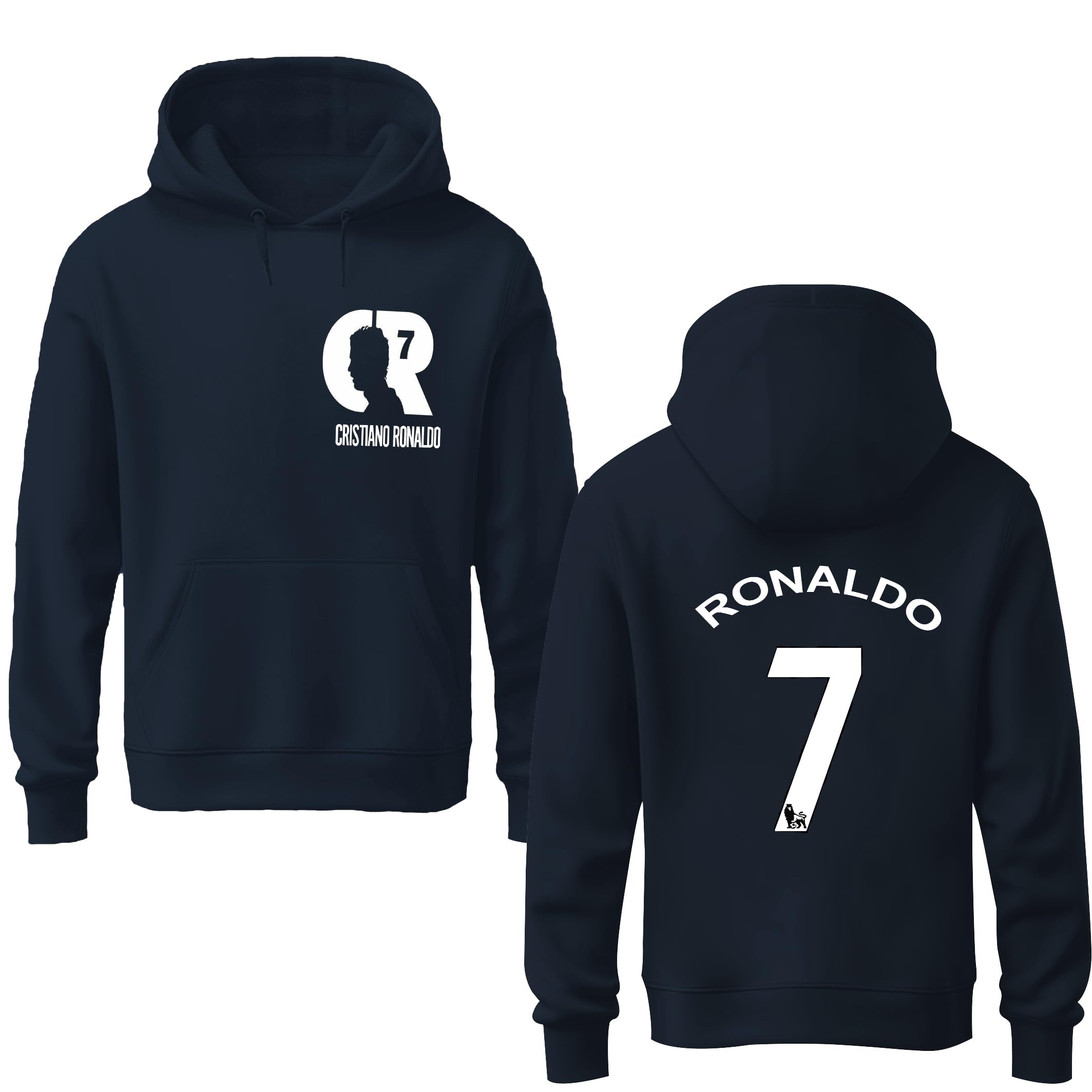Crazy Guy Cotton Blend Anime Hoodie for Boys | Cristiano Ronaldo Printed Hoodies | Boys Stylish Trendy Design Hoodies | CR7