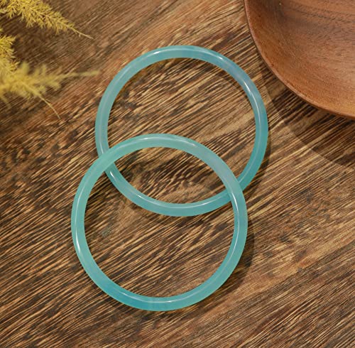 Image of Natural Agate Bracelet Bangle With Gift Box Free