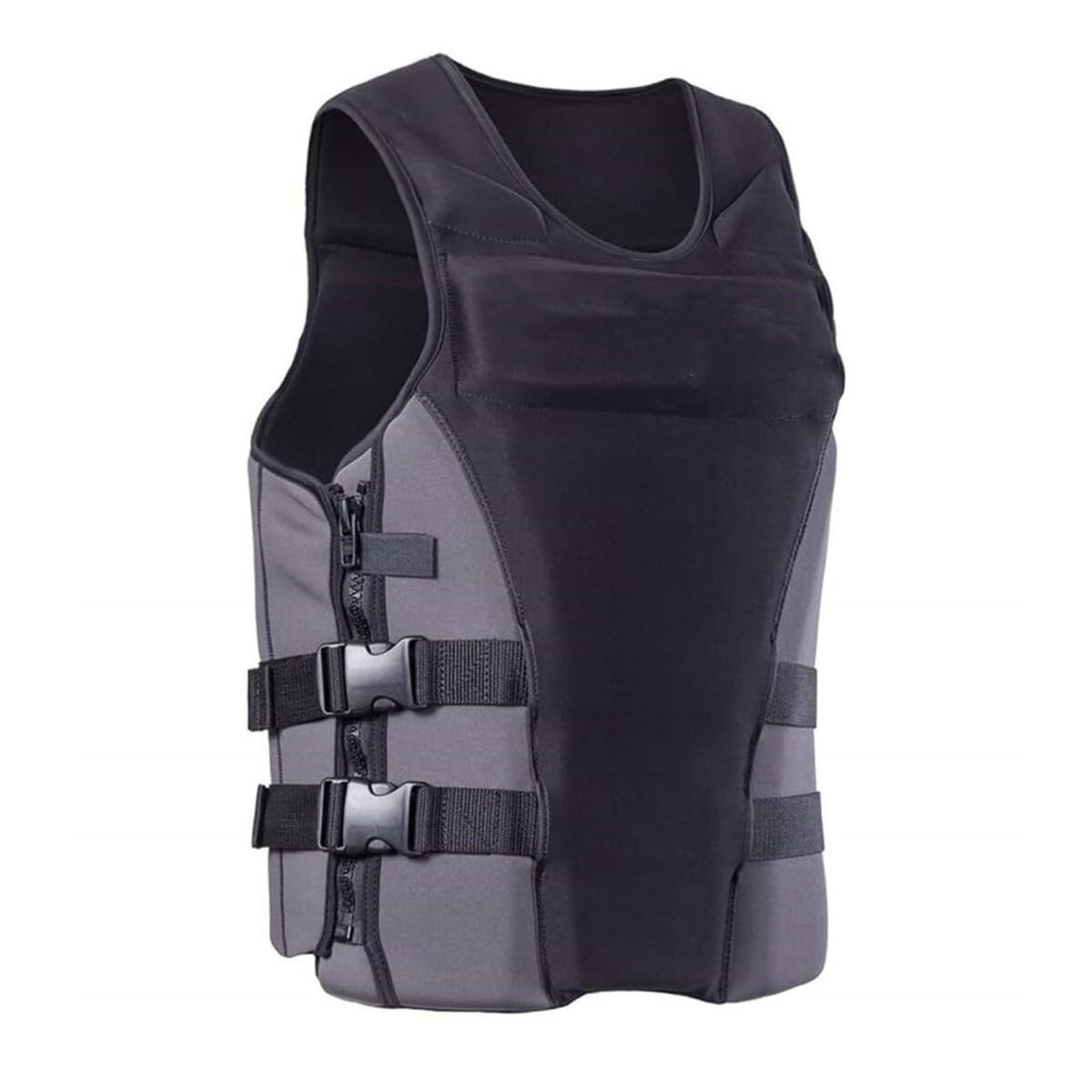 High Buoyancy Neoprene Kayak Vest for Adult Men Women, Tear-Resistant Nylon with Secure Zipper Closure, Lightweight Comfort for Kayaking, Sailing, Fishing, Paddle Boarding, Surfing