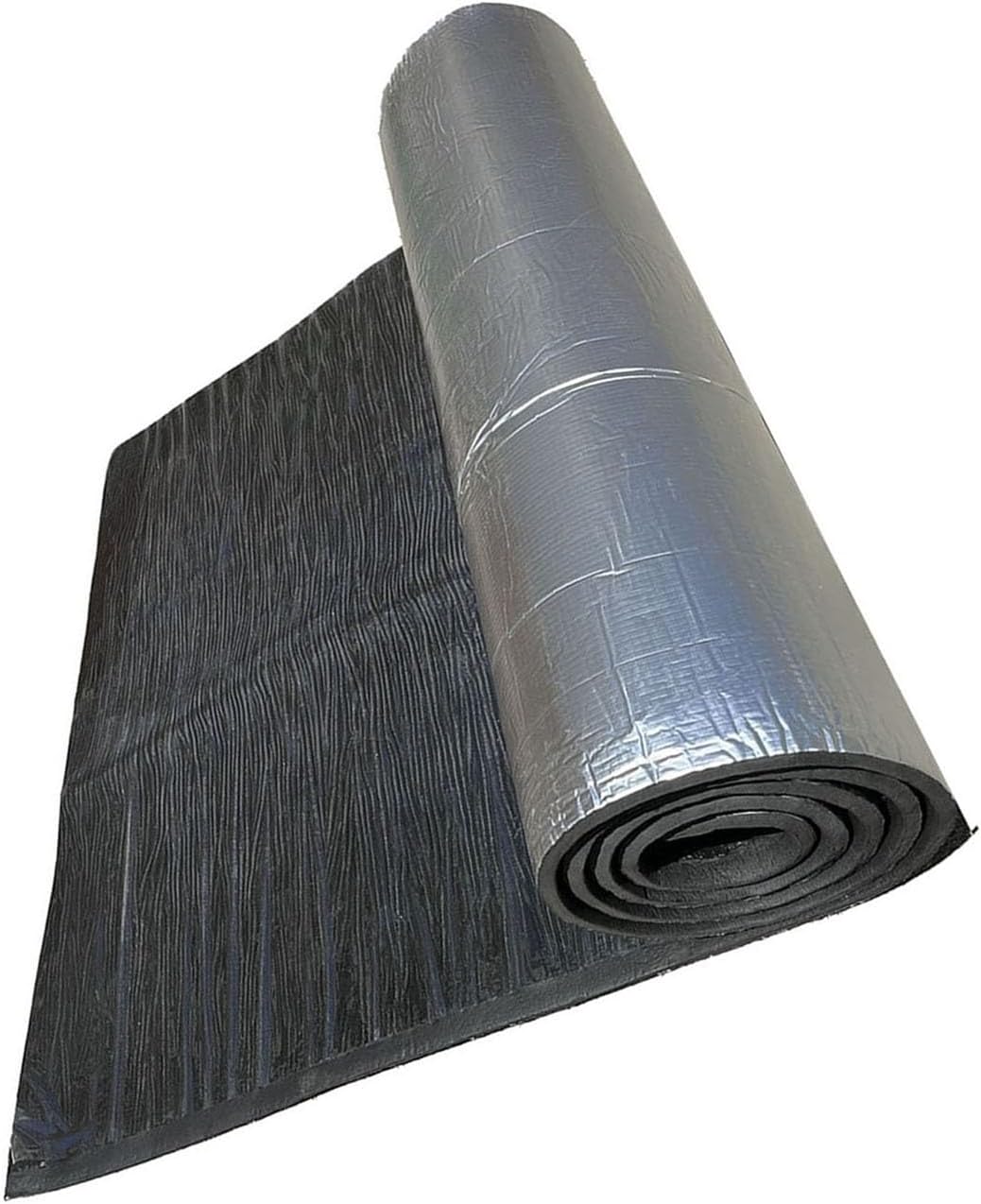 Insulation Thermal Foam, Self Adhesive Insulation Foam, Foil Pipe Insulation, Sound Insulation, Heat Reflecting Insulation Roll, For Camper Vans Thick 0.2in 0.4in (Color : 5mm(0.2in), Size : 1mx9m(3