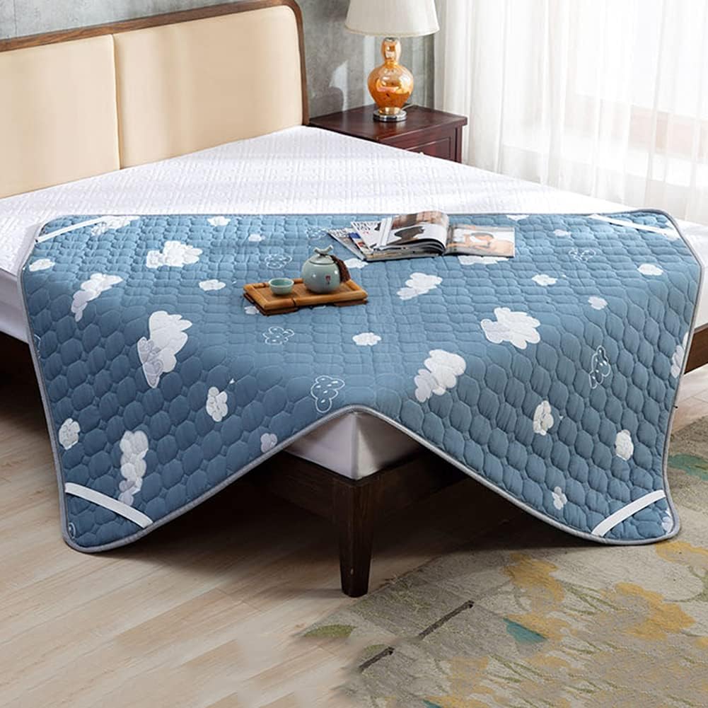 Foldable Rattan Sleeping Mat, Non-Adhesive Skin Durable Rattan Summer Sleeping Mat Summer Sleeping Mat, Practical Cooling School for Home School Dormitory (A 1.8x2.2m)