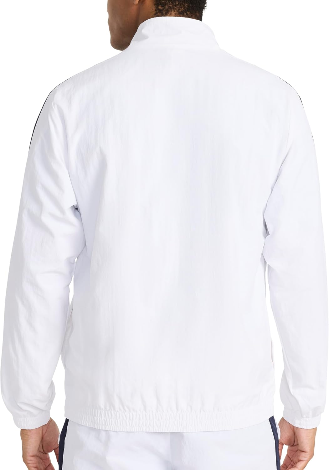 Reebok Men's Ri Cross Check Woven Jacket, Standard Fit, Lightweight Nylon Fabric