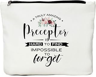 Nurse Preceptor Gifts, Preceptor Gifts - Preceptor Is Hard To Find, Birthday Christmas Appreciation Graduation Thank You Gifts for Nurse Pharmacy ICU NCLEX Preceptors Makeup Bag