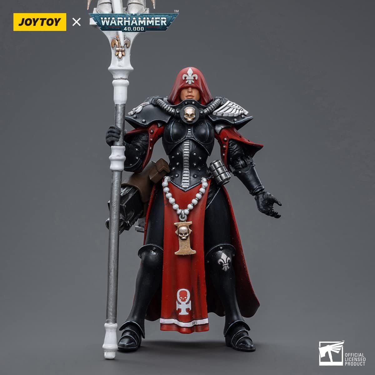 JOYTOY 1/18 Action Figures - Warhammer 40,000 Adepta Sororitas lmagifier Sister Saelon - 4‘’,Classic Character,Collectible,Age 15 and Above