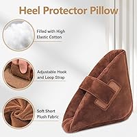 Vista 5 de Cojín protector de talón para úlceras de cama, protector de pies, almohada de espuma de tobillo protectores de talón para úlceras por presión