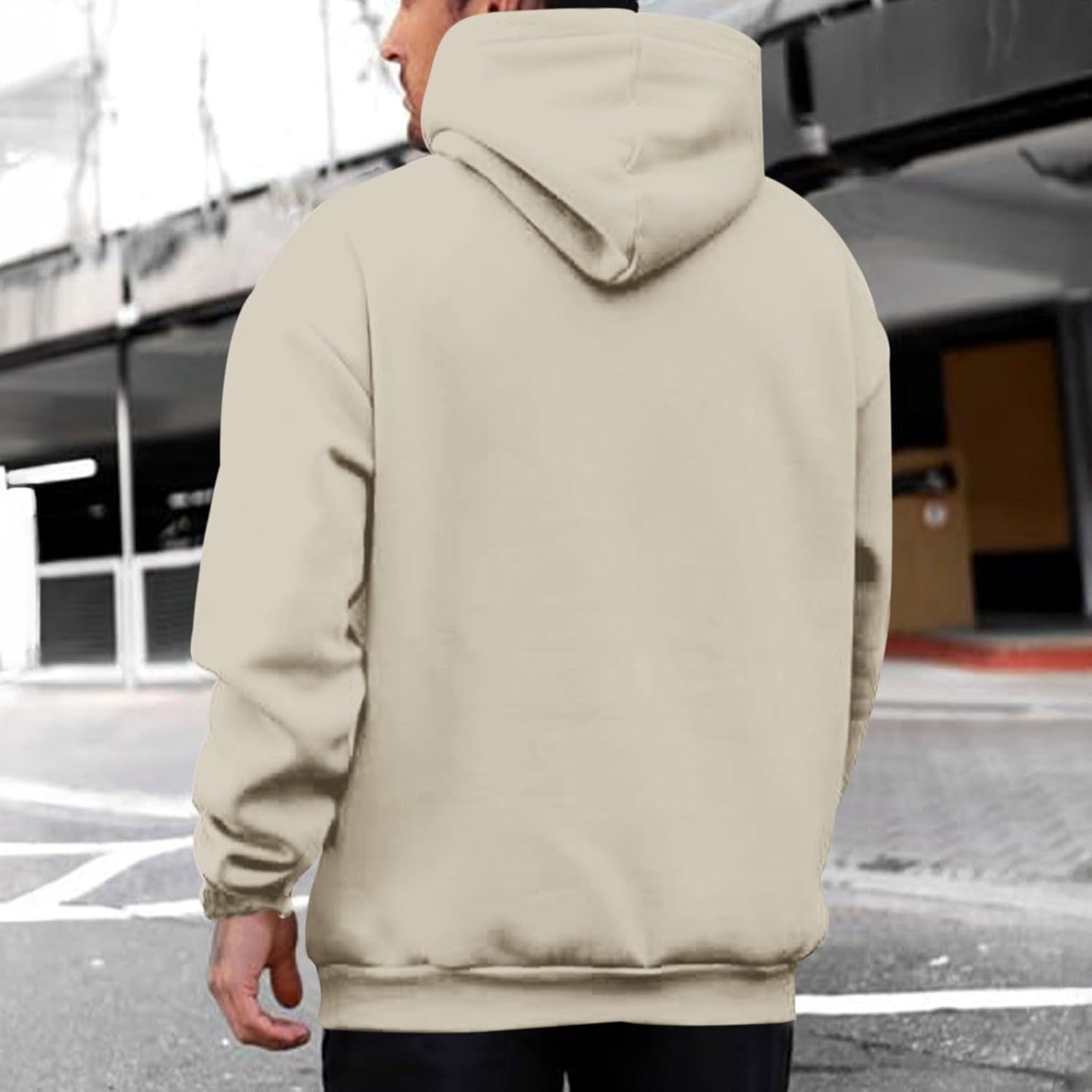 Christian Jesus Hoodies For Men Graphic Yahweh Hoodie Bible Verse God Sweatshirt Religious Faith Cotton Pullover Tops - Image 4