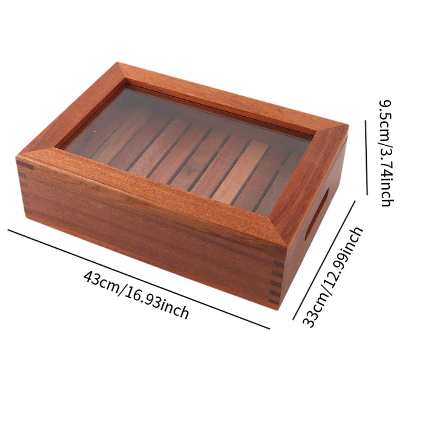 Comida plana japonesa de cocina plana para servir platos japoneses Sashimi Salmón Sushi Box para la escuela de catering (43 x 33 x 9,5 cm)