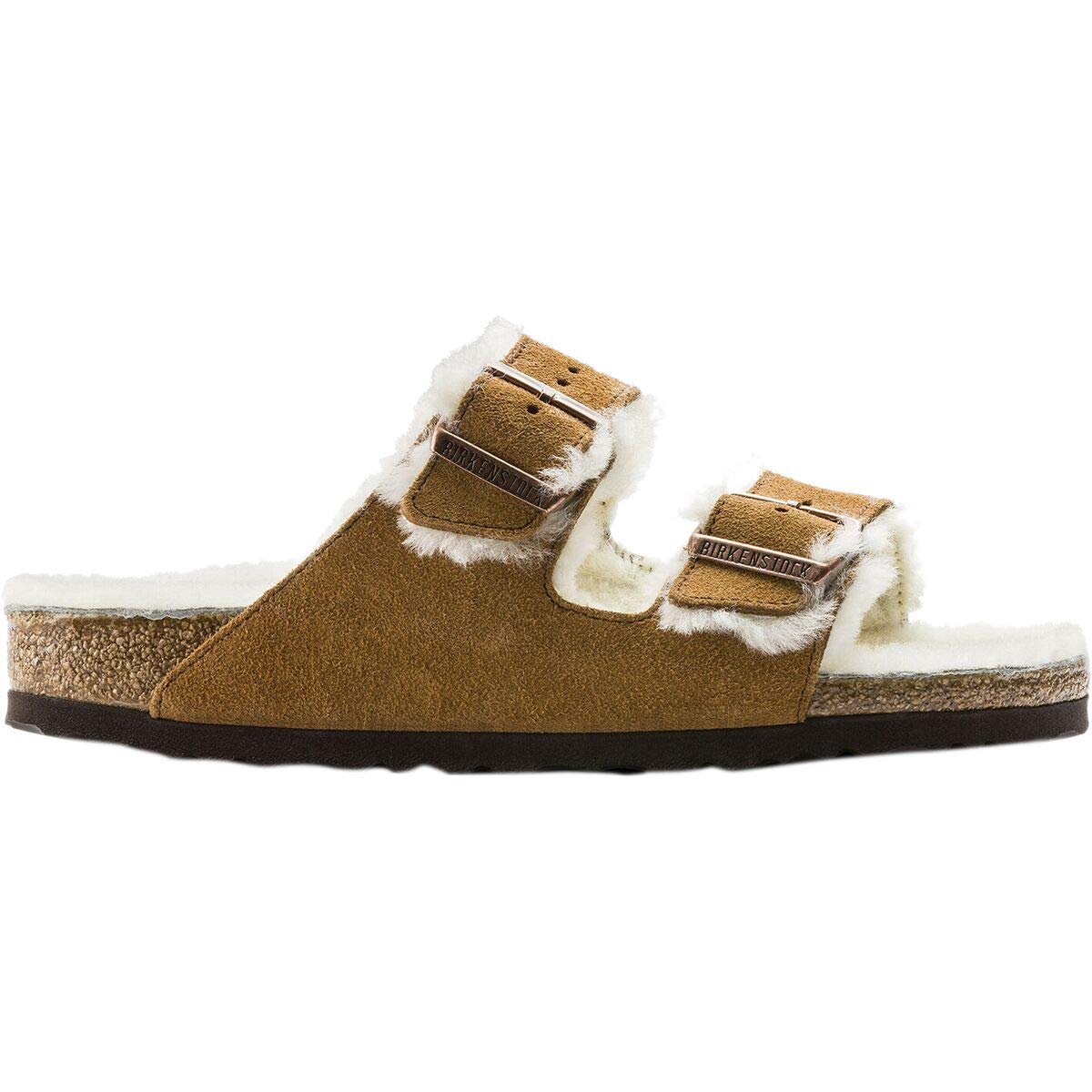 Arizona Shearling Mink Beige Unisex Sandals 40 (US Women's 9-9.5)