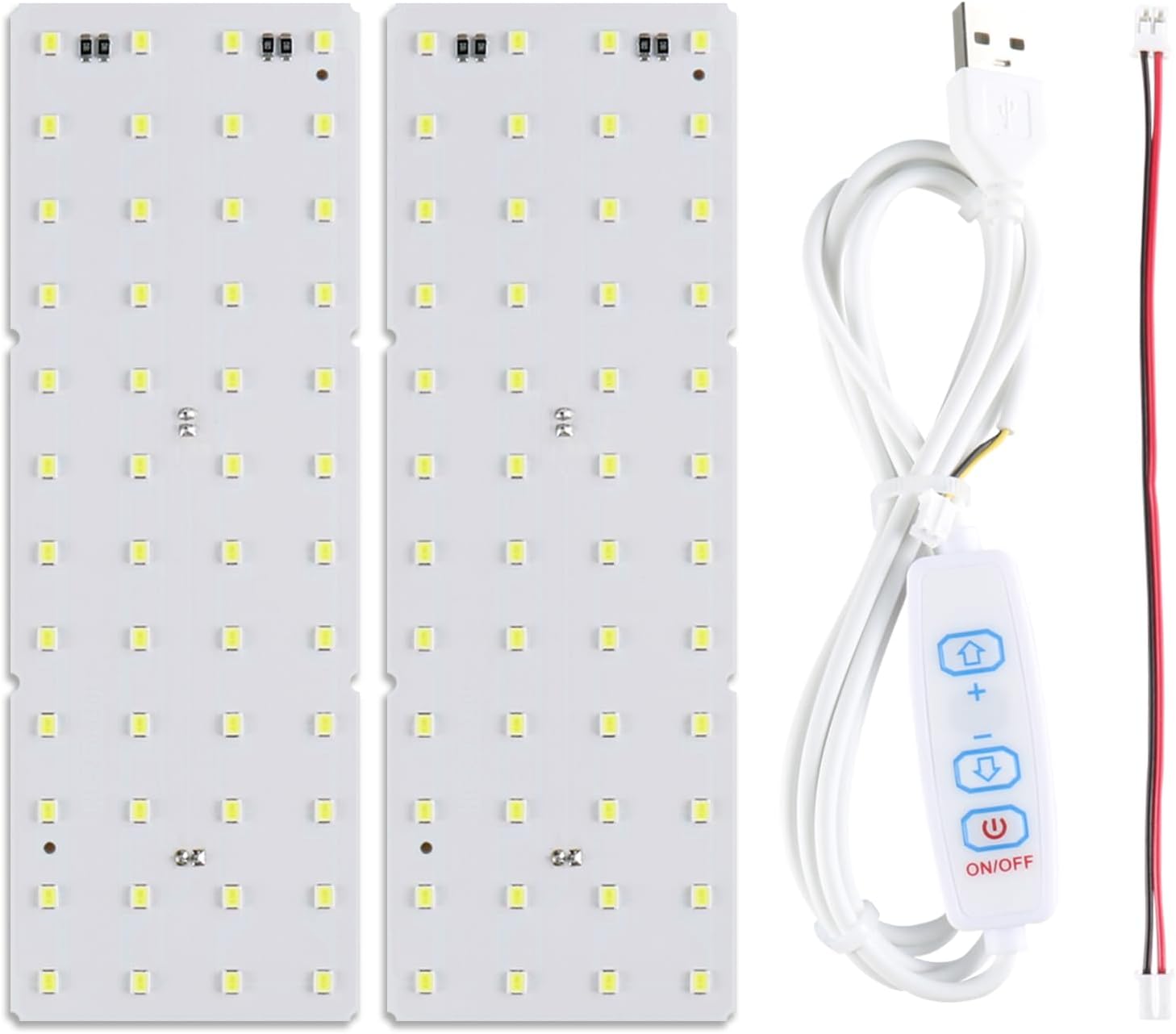 Lithophane LED Backlight Board Kit KC009 for Bambu Lab 3D Print, DIY LED Light Kit with Dimmer Touchkey, Color Note Light Board Replacement for Lithophane Photo Model, Backlights Accessories