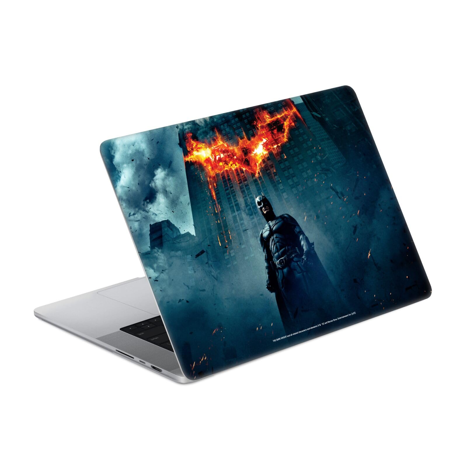Autocollant vinyle Batman MacBook Pro 14 à la finition précise sous licence The Dark Knight - 7