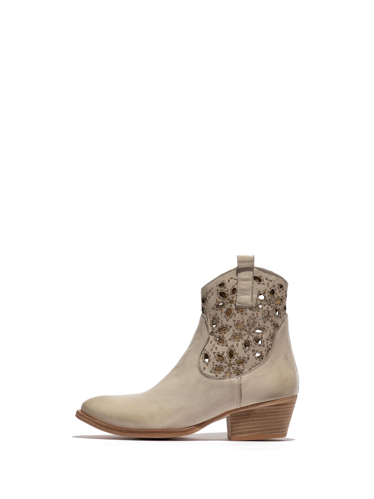 Fly London Women's WAIL290FLY Western Boot, OFFWHITE, 6 UK