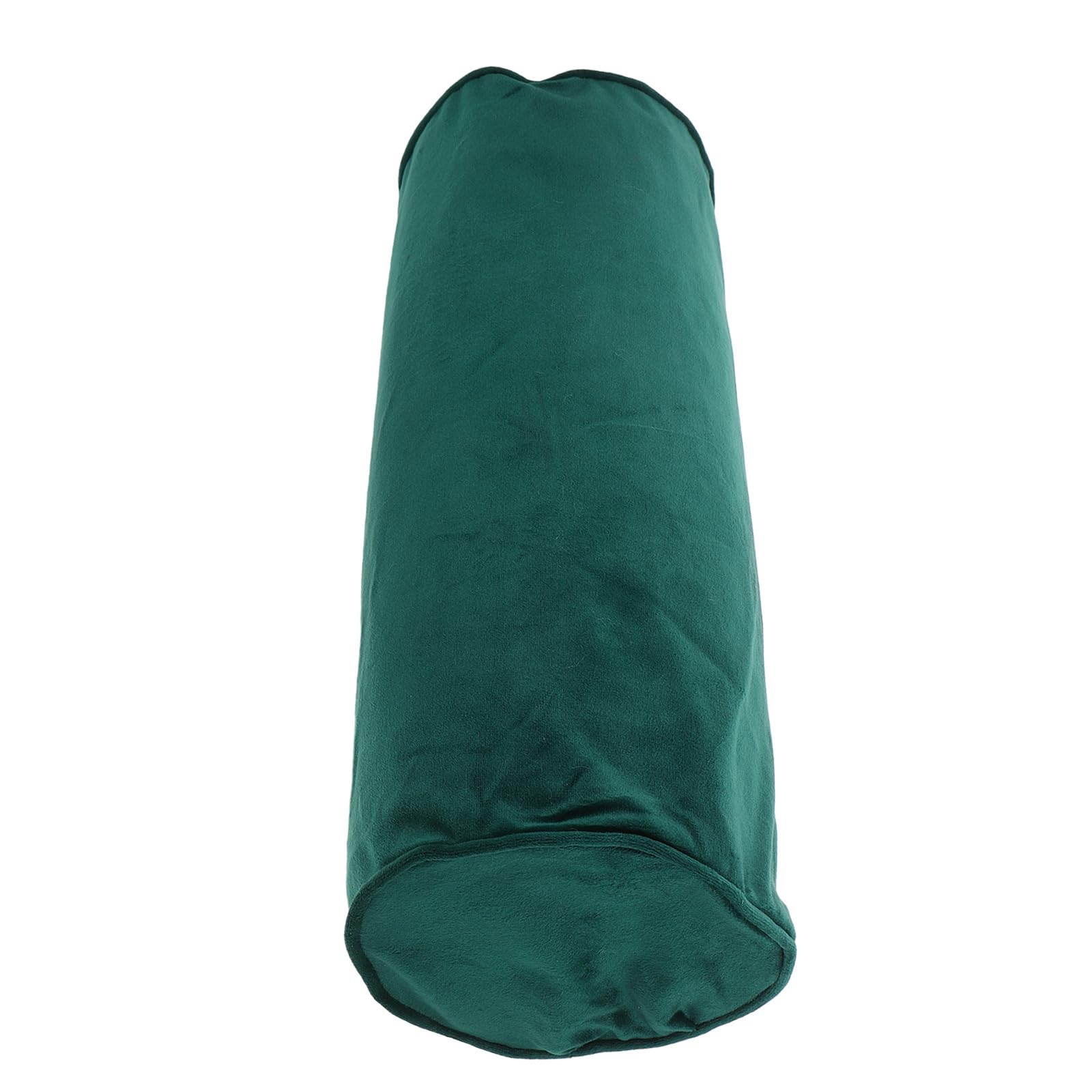 jojofuny Housse de Coussin Cylindrique Soutien Cou en Velours Vert 40x15 Cm et Entretien Facile pour Canapé Salon ou Chambre