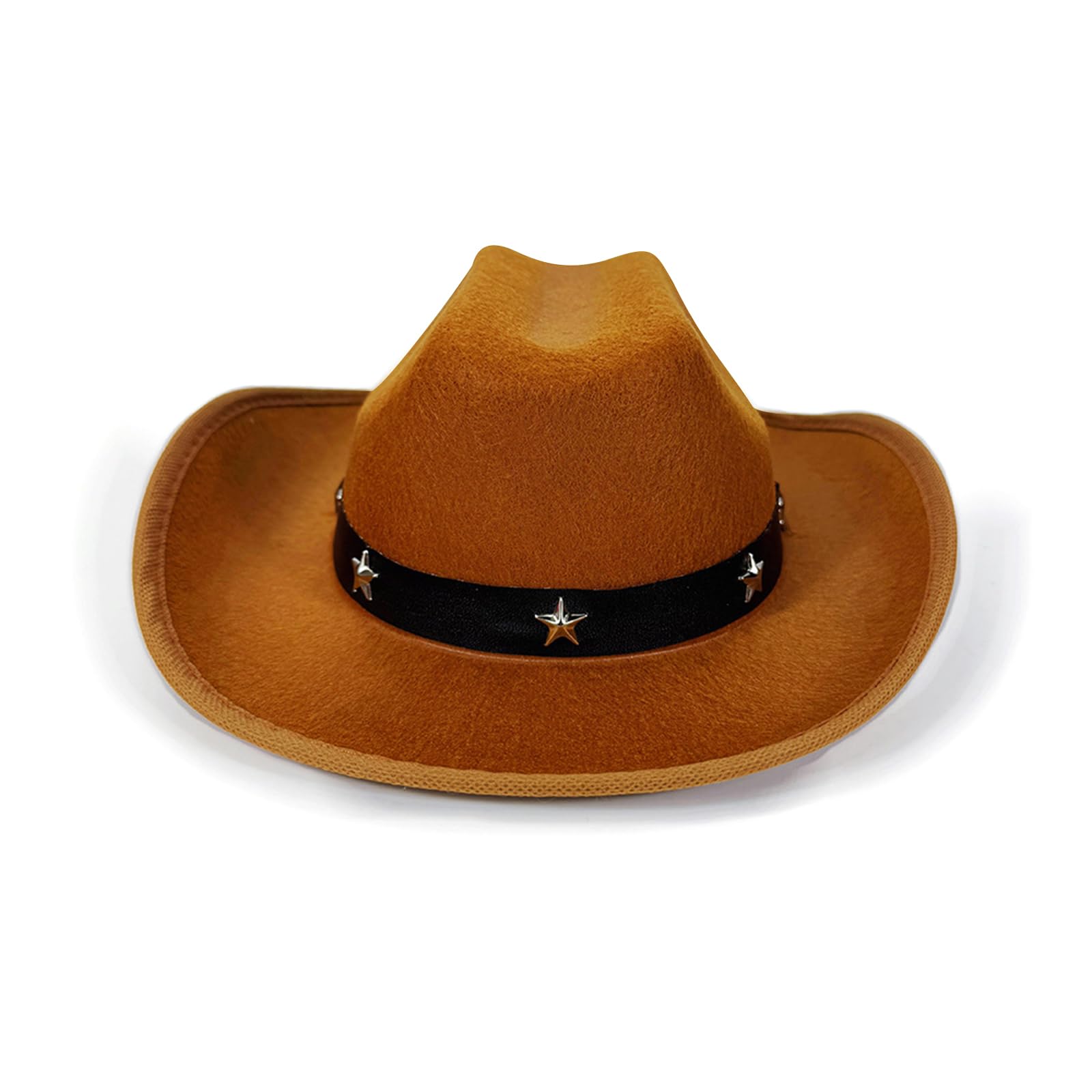 SXYPAYXS Kids Cowgirl Hat 2-6T Wide Brim Stylish Star Leather Belt Design Western Cap Halloween Cowboy Hat