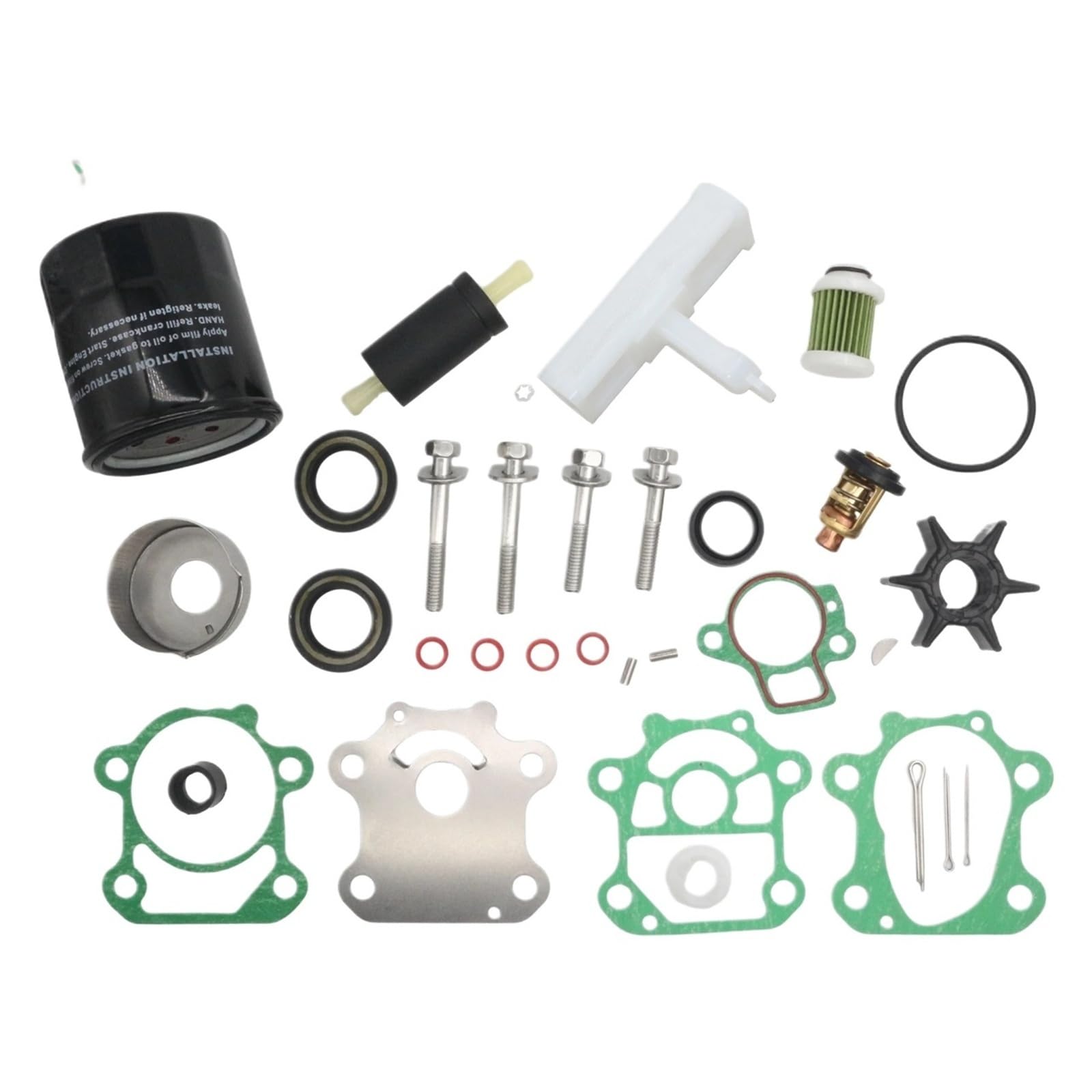 For kit Y/a/m/a/h/a 70HP F70A 6CJ-W0078 6D8-WS24A 66M-12411 Carburante | Fuoribordo, 4 tempi, 70 HP F70A, for Ya-maha, girante, filtro carburante, termostato