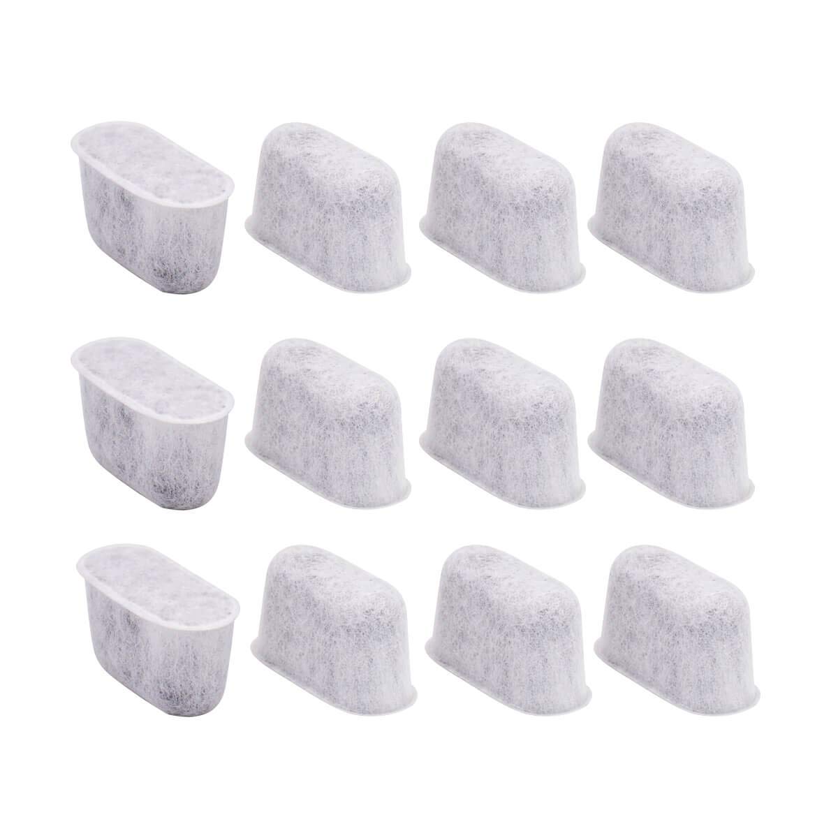 24 Packs Charcoal Water Filters Compatible with Cuisinart Coffee Filter Replacement Coffee Maker