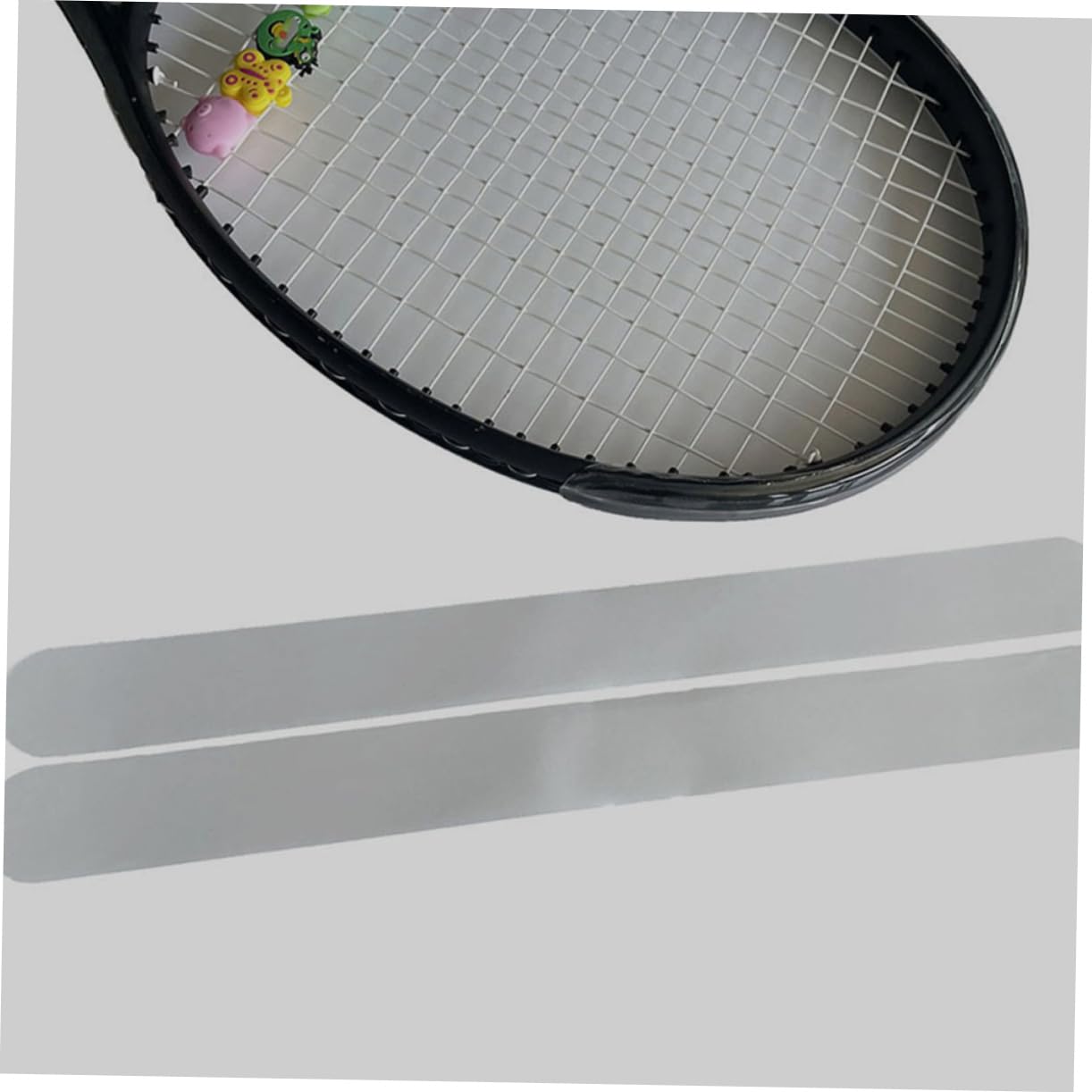 YARNOW Adhesivo para Cabeza De Raqueta De Tenis Amortiguadores De La Raqueta De Tenis Cinta De Agarre para Raqueta De Tenis Cinta Deportiva Cinta De Raqueta TPU