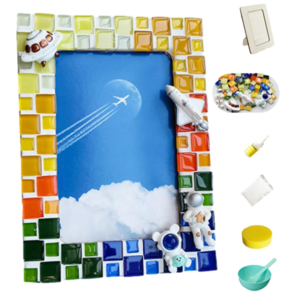 Amazon.co.jp: CLAFTLABSAIL フォトフレーム手作りキット (宇宙) [並行
