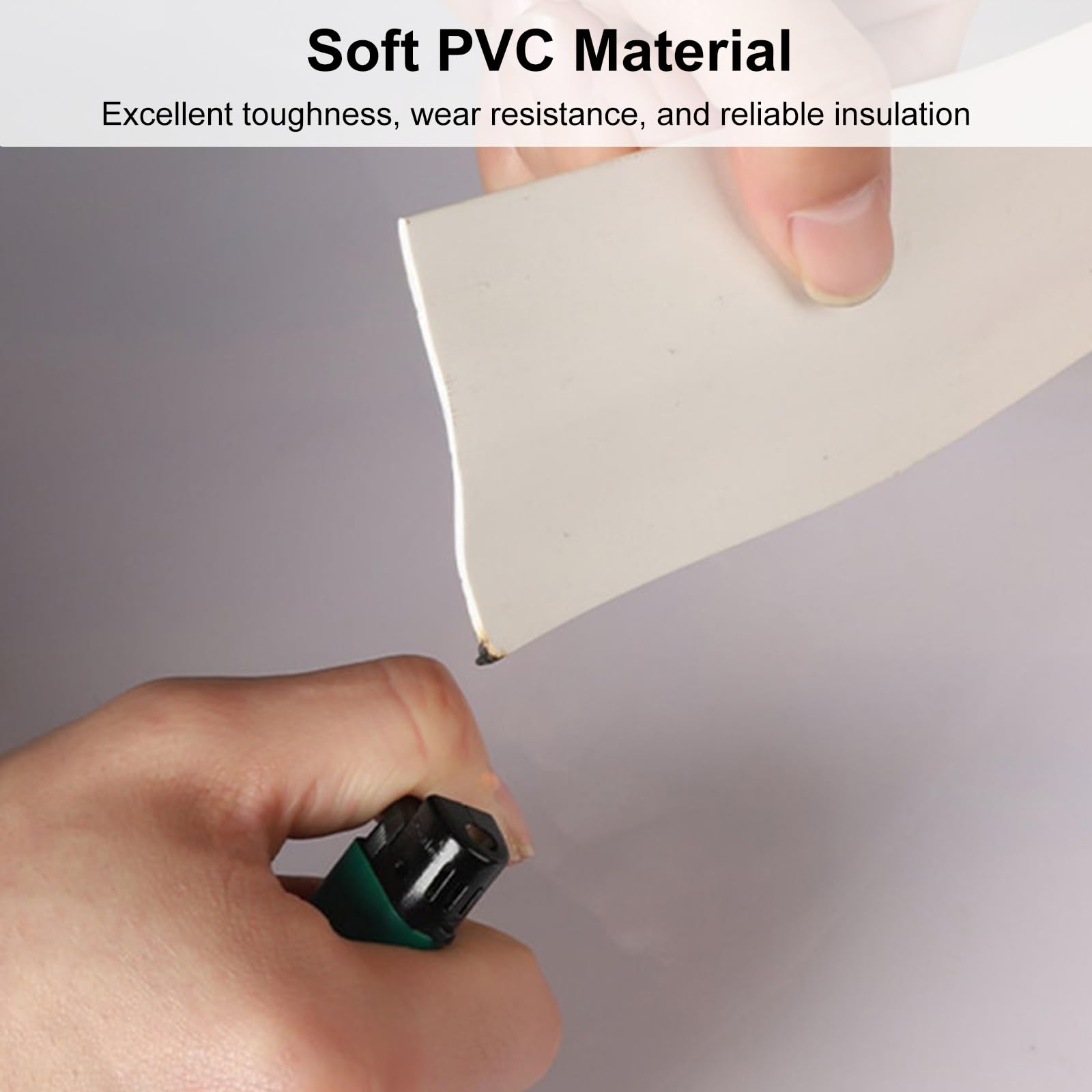Gaine de câble de sol flexible en PVC avec dos autocollant pour la gestion des cordons dans le salon et le bureau