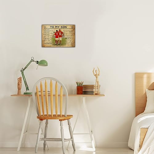 Miniatura 2 de Unitrophy - Regalo de fútbol para niñas y niños pequeños regalos de Navidad para jugadores de fútbol y niñas carteles inspiradores ideas de regalo